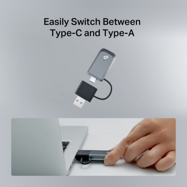 TP-LINK BE6500 Tri-Band Wi-Fi 7 Mini Wireless USB Adapter | Archer TBE400U | 2.4 GHz, 5 GHz, 6 GHz | 802.11ax | MU-MiMO No | no 