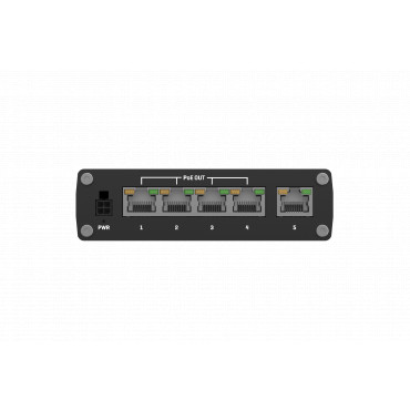 Teltonika Ethernet Switch 5x1GbE, POE af/at (TSW100010040) | TSW100 | Unmanaged | Wall-mountable