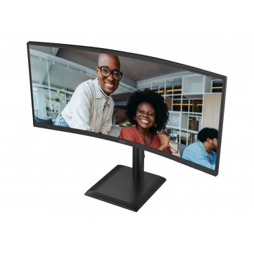 AOC CU34E4CV | 34 " | VA | 21:9 | 120 Hz | 4 ms | 3440 x 1440 pixels | HDMI ports quantity 2 | Black