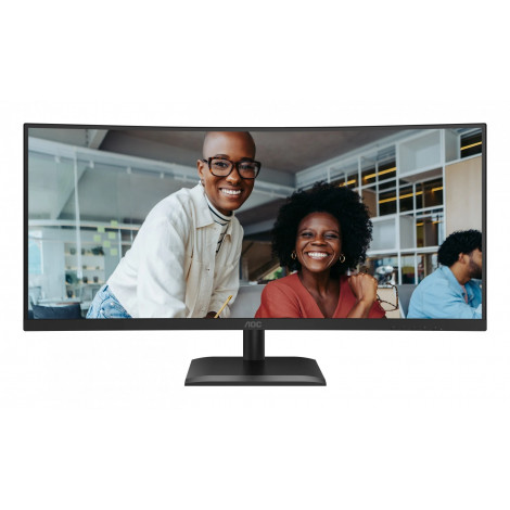 AOC CU34E4CV | 34 " | VA | 21:9 | 120 Hz | 4 ms | 3440 x 1440 pixels | HDMI ports quantity 2 | Black