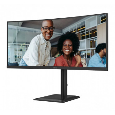 AOC CU34E4CV | 34 " | VA | 21:9 | 120 Hz | 4 ms | 3440 x 1440 pixels | HDMI ports quantity 2 | Black