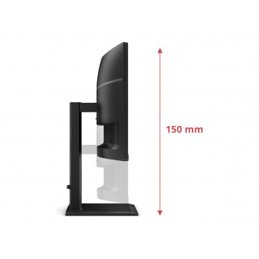 AOC CU34E4CV | 34 " | VA | 21:9 | 120 Hz | 4 ms | 3440 x 1440 pixels | HDMI ports quantity 2 | Black