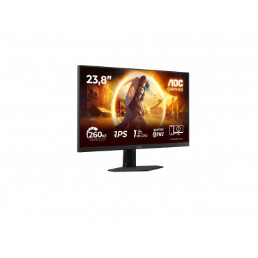 AOC 24G4ZRE | 24 " | Fast IPS | FHD | 16:9 | 240 Hz | 1 ms | 1920 x 1080 pixels | 300 cd/m | HDMI ports quantity 2 | Black