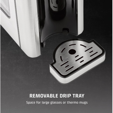 Caso HW 666 Inox | Turbo Hot Water Dispenser | Electric | 2200-2600 W | 2.7 L | Plastic/Stainless Steel | Stainless steel/Black
