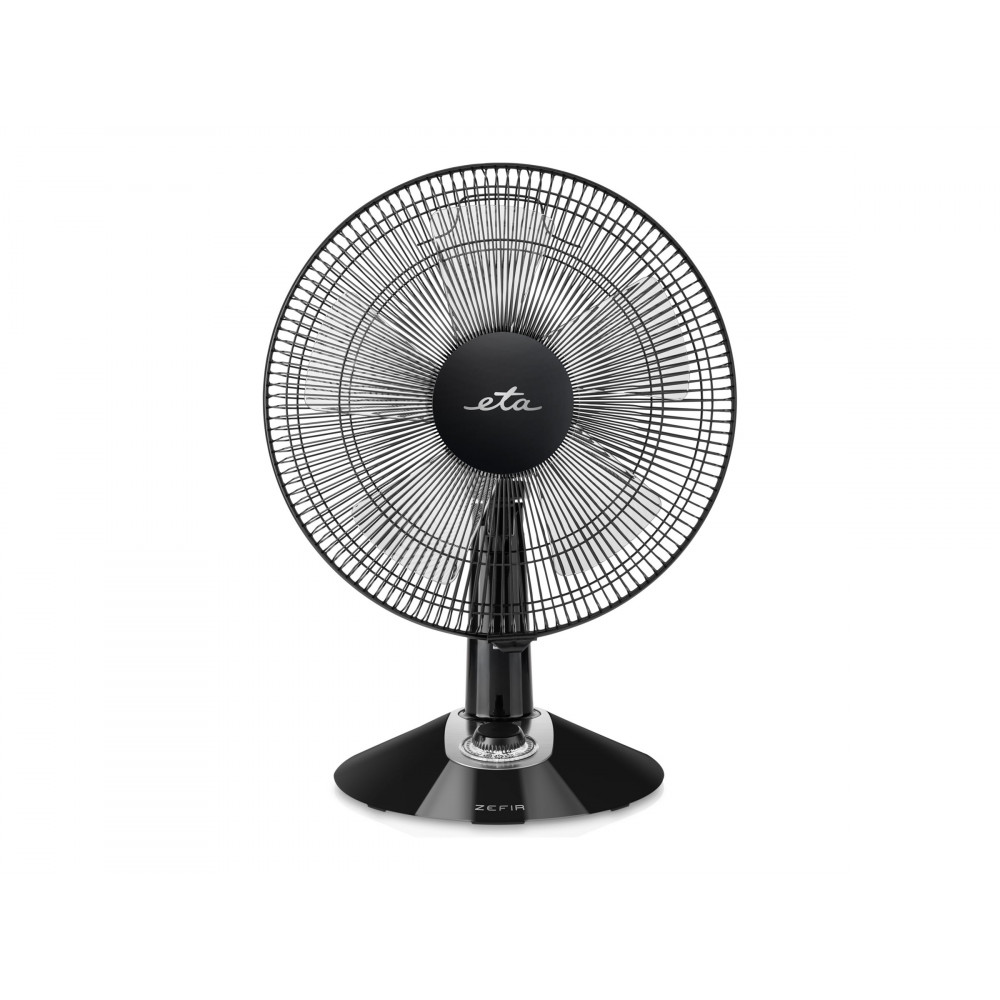 ETA | Zefir ETA160790010 | Table Fan | 45 W | Diameter 30 cm | Number of speeds 3 | Oscillation | Black