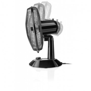 ETA | Zefir ETA160790010 | Table Fan | 45 W | Diameter 30 cm | Number of speeds 3 | Oscillation | Black