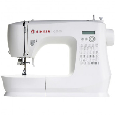 Singer C5655 Sewing Machine, White Singer