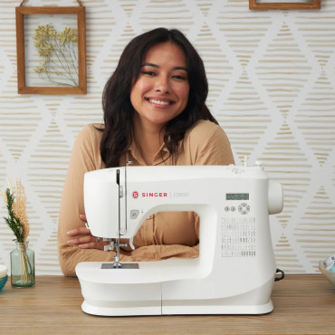 Singer C5655 Sewing Machine, White Singer