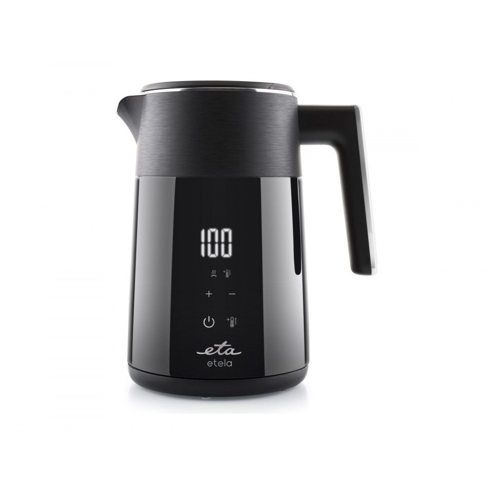 Kettle | ETA Etela 9596 90000 | ETA 2200 W | Electric | 1.5 L | Stainless steel | 360 rotational base | Black