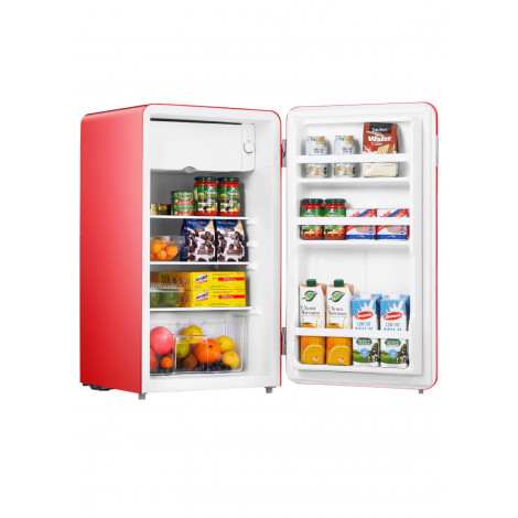 Midea Refrigerator | MDRD142SLE32 | Energy efficiency class E | Free standing | Larder | Height 83.5 cm | Fridge net capacity 93