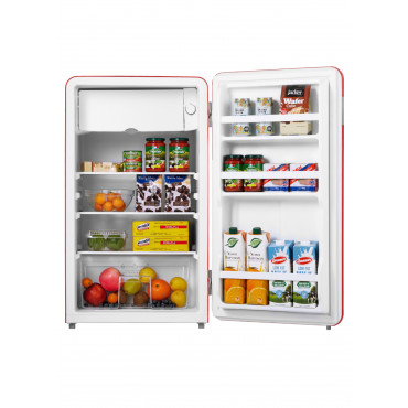 Midea Refrigerator | MDRD142SLE32 | Energy efficiency class E | Free standing | Larder | Height 83.5 cm | Fridge net capacity 93
