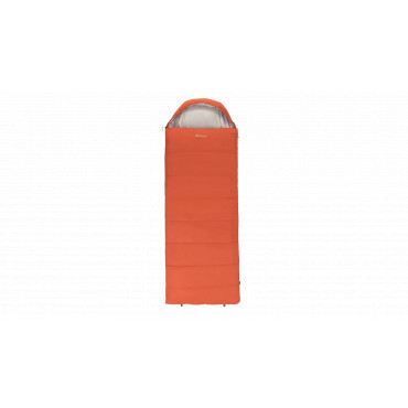 Outwell Campion Lux Orange | Sleeping Bag | 225 x 85 cm | -16 to 5 C | Left Zipper