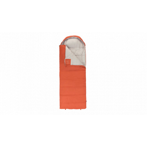 Outwell Campion Lux Orange | Sleeping Bag | 225 x 85 cm | -16 to 5 C | Left Zipper