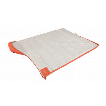 Outwell Campion Lux Orange | Sleeping Bag | 225 x 85 cm | -16 to 5 C | Left Zipper