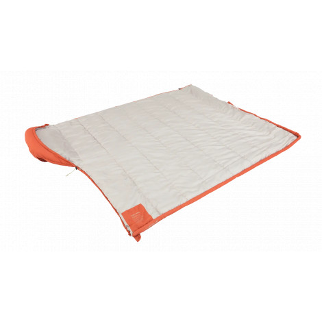 Outwell Campion Lux Orange | Sleeping Bag | 225 x 85 cm | -16 to 5 C | Left Zipper