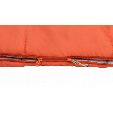 Outwell Campion Lux Orange | Sleeping Bag | 225 x 85 cm | -16 to 5 C | Left Zipper