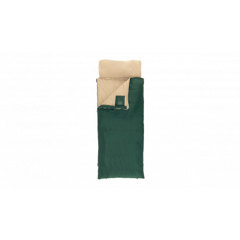 Outwell Contour Prime Green | Sleeping Bag | 220 x 85 cm | -13 to 16 C | Right Zipper