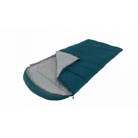 Easy Camp Raven I Square XL 5 C | Sleeping Bag | 220 x 100 cm | -8 to 9 C | Left Zipper