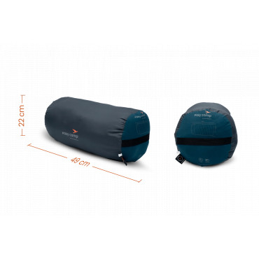 Easy Camp Raven I Square XL 5 C | Sleeping Bag | 220 x 100 cm | -8 to 9 C | Left Zipper