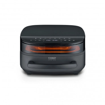 Caso Air Fryer | AirFry & PizzaChef | Power 2850 W | Capacity 6 L | Black