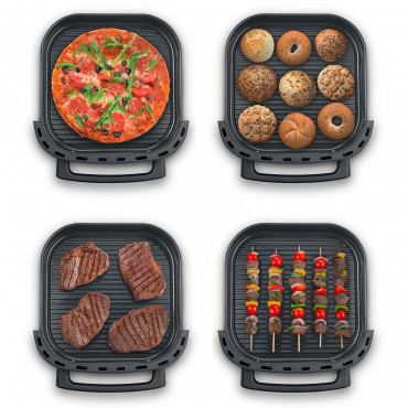 Caso Air Fryer | AirFry & PizzaChef | Power 2850 W | Capacity 6 L | Black