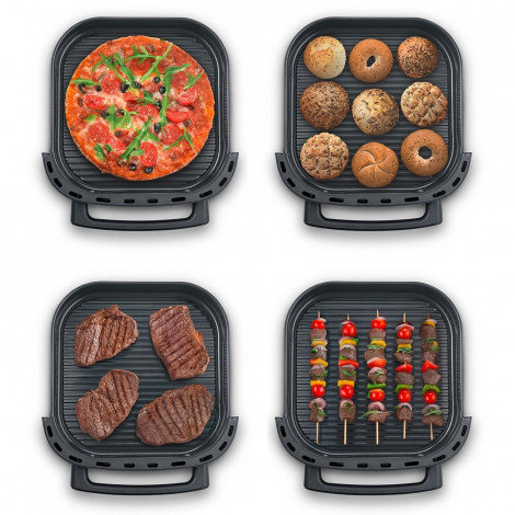 Caso Air Fryer | AirFry & PizzaChef | Power 2850 W | Capacity 6 L | Black