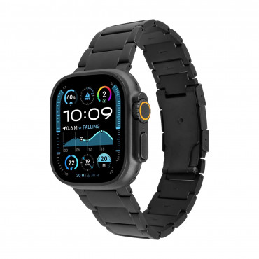 FIXED Titanium Strap pro for Apple Watch 44/45/46/49, Black | Fixed