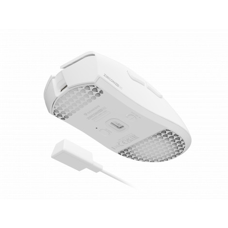Genesis Gaming Mouse | Zircon 880 Pro 8k | Wireless | 2.4GHz, Bluetooth | White