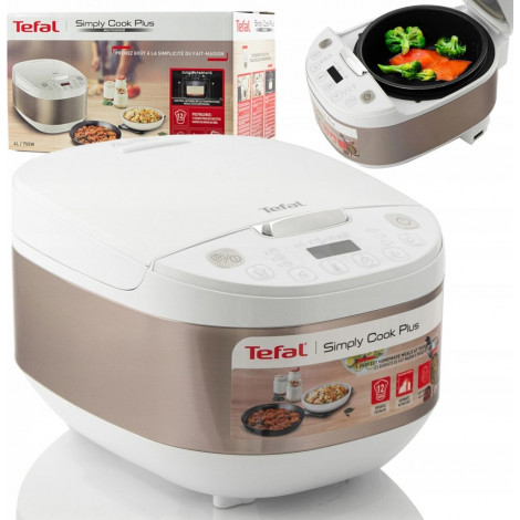 TEFAL | Multifunctional pot | RK622130 | 750 W | 4 L | Number of programs 12 | White