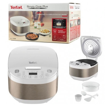 TEFAL | Multifunctional pot | RK622130 | 750 W | 4 L | Number of programs 12 | White