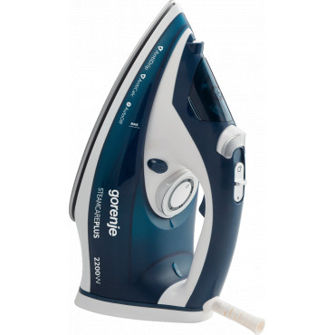 Gorenje | Steam Iron | SIH2200TQC | Steam Iron | 2200 W | Water tank capacity 300 ml | Continuous steam 30 g/min | Steam boost p