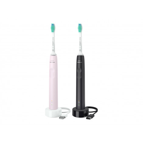 Philips | Sonicare Electric Toothbrush | HX3675/15 | Rechargeable | For adults | Number of brush heads included 2 | Number of te