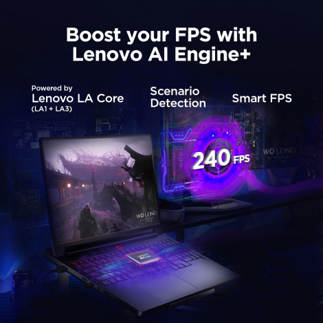Lenovo Legion Pro 7 16IAX10H | Eclipse Black | 16 " | OLED | WQXGA | 2560 x 1600 pixels | Intel Core Ultra 9 | 275HX | 32 GB | C