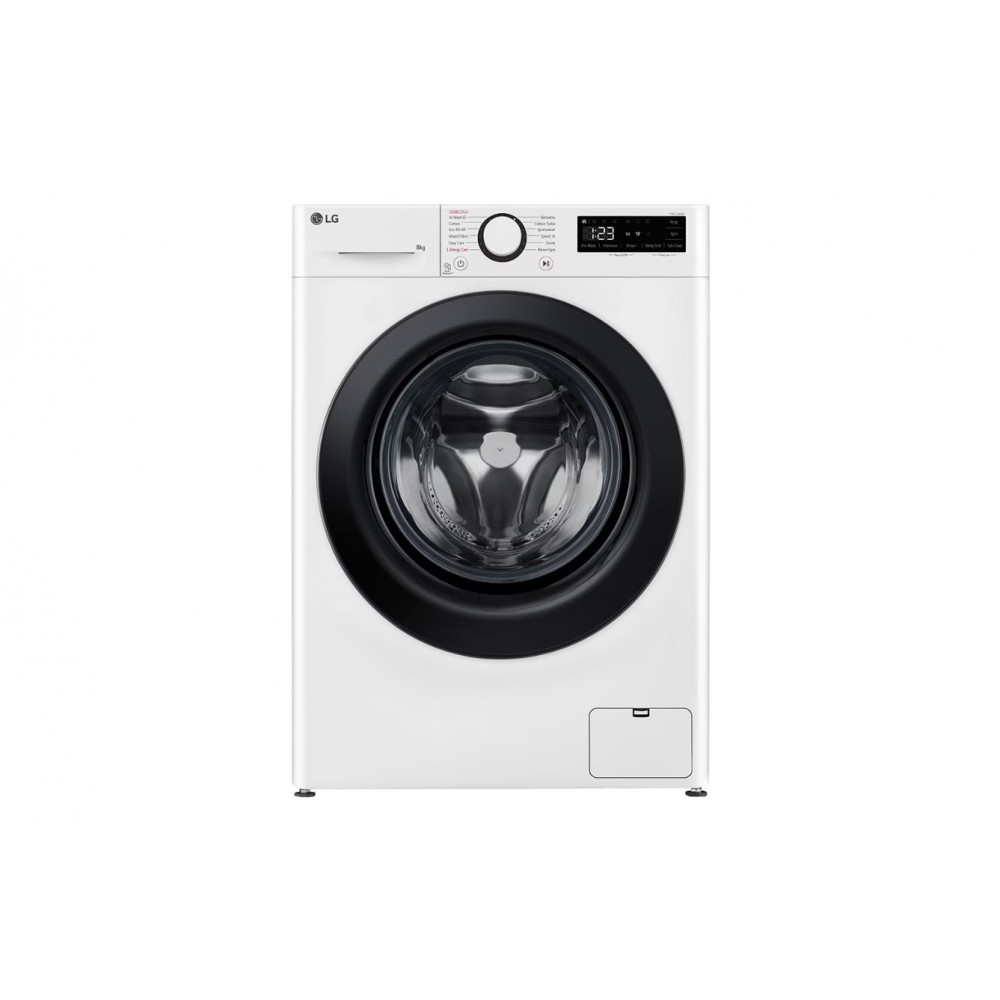 LG Washing machine | F2WR509SBW | Energy efficiency class A | Front loading | Washing capacity 9 kg | 1200 RPM | Depth 48 cm | W