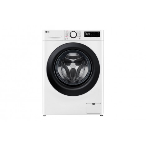 LG Washing machine | F2WR509SBW | Energy efficiency class A | Front loading | Washing capacity 9 kg | 1200 RPM | Depth 48 cm | W