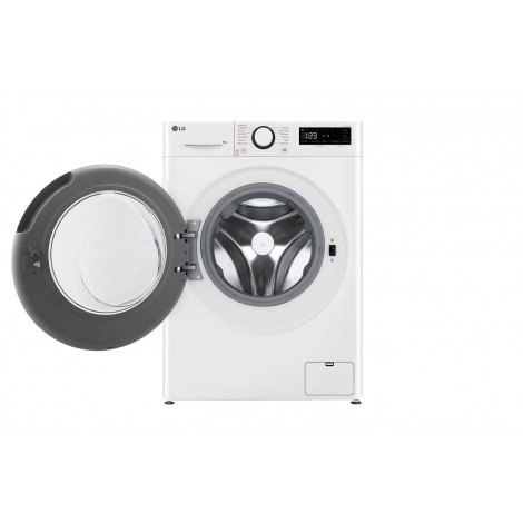 LG Washing machine | F2WR509SBW | Energy efficiency class A | Front loading | Washing capacity 9 kg | 1200 RPM | Depth 48 cm | W