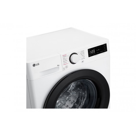 LG Washing machine | F2WR509SBW | Energy efficiency class A | Front loading | Washing capacity 9 kg | 1200 RPM | Depth 48 cm | W