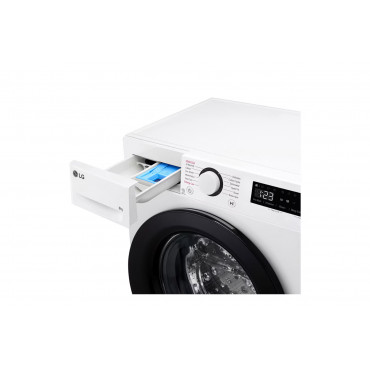 LG Washing machine | F2WR509SBW | Energy efficiency class A | Front loading | Washing capacity 9 kg | 1200 RPM | Depth 48 cm | W