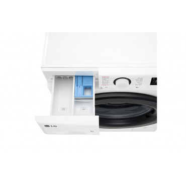 LG Washing machine | F2WR509SBW | Energy efficiency class A | Front loading | Washing capacity 9 kg | 1200 RPM | Depth 48 cm | W
