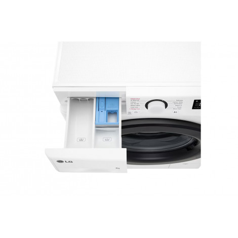 LG Washing machine | F2WR509SBW | Energy efficiency class A | Front loading | Washing capacity 9 kg | 1200 RPM | Depth 48 cm | W