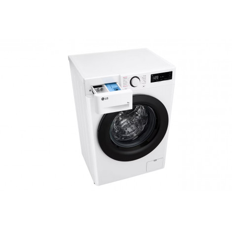 LG Washing machine | F2WR509SBW | Energy efficiency class A | Front loading | Washing capacity 9 kg | 1200 RPM | Depth 48 cm | W
