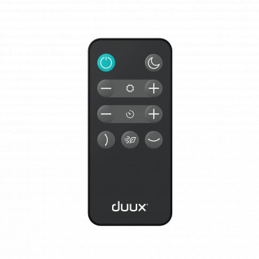 Duux Fan | Whisper 3 | Stand Fan | 19 W | Diameter 34 cm | Number of speeds 26 | Oscillation | Remote control | Black
