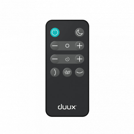 Duux Fan | Whisper 3 | Stand Fan | 19 W | Diameter 34 cm | Number of speeds 26 | Oscillation | Remote control | Black