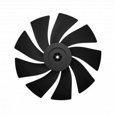 Duux Fan | Whisper 3 | Stand Fan | 19 W | Diameter 34 cm | Number of speeds 26 | Oscillation | Remote control | Black