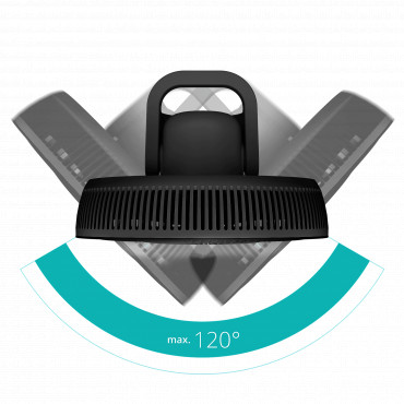 Duux Fan | Whisper 3 | Stand Fan | 19 W | Diameter 34 cm | Number of speeds 26 | Oscillation | Remote control | Black