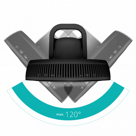 Duux Fan | Whisper 3 | Stand Fan | 19 W | Diameter 34 cm | Number of speeds 26 | Oscillation | Remote control | Black