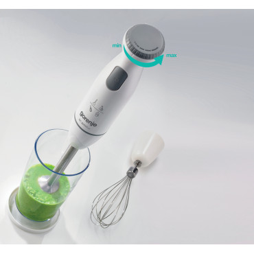 Gorenje Hand blender | HBC802QW | Hand Blender | 800 W | Jar material Plastic | Jar capacity 0.5 L | White