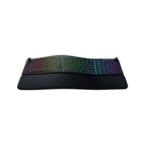 Razer Pro Type Ergo | Keyboard | Wireless | US | Bluetooth | Scissor-switch membrane