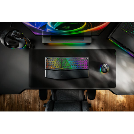 Razer Pro Type Ergo | Keyboard | Wireless | US | Bluetooth | Scissor-switch membrane