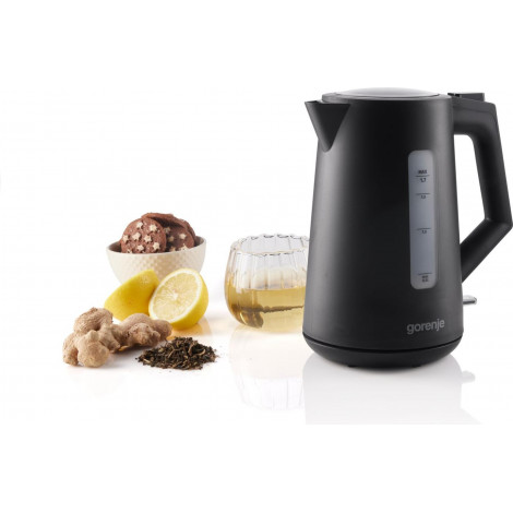 Gorenje K17OPB | Kettle | Electric | 2200 W | 1.7 L | Plastic | 360 rotational base | Black